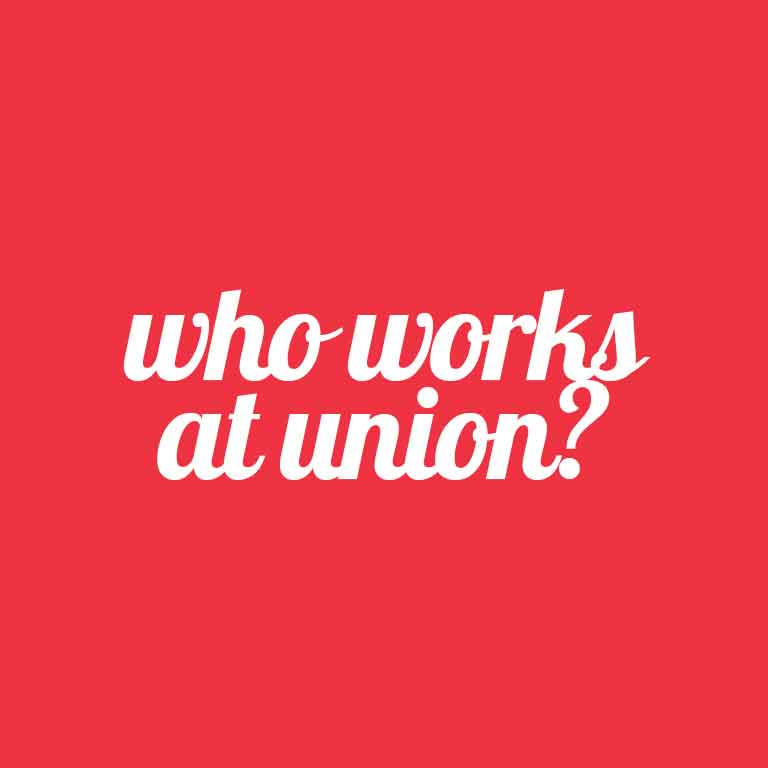 union ad agency team card
